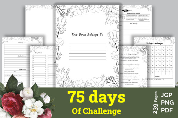 75 Days Hard Challenges Journal KDP: A Comprehensive Guide