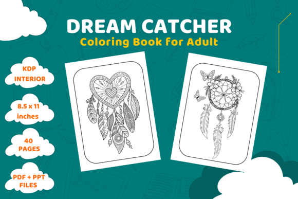 Adult Dream Catcher Coloring Book