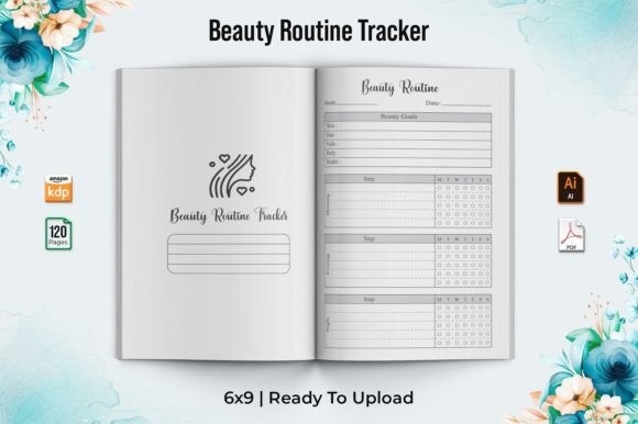 Beauty Routine Tracker KDP Interior: A Comprehensive Guide