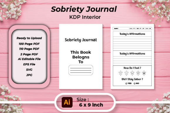 Creating a Personalized Sobriety Journey with Sobriety Journal KDP Interior