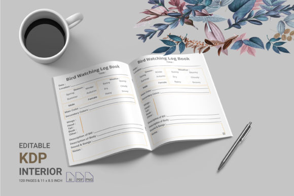 Editable Bird Watching Log Book: A Designer's Delight