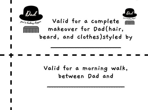 Father's Day Coupons 2: A Heartfelt and Creative Gift for Dad