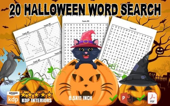 Halloween Word Search for Kids: A Fun and Educational Activity