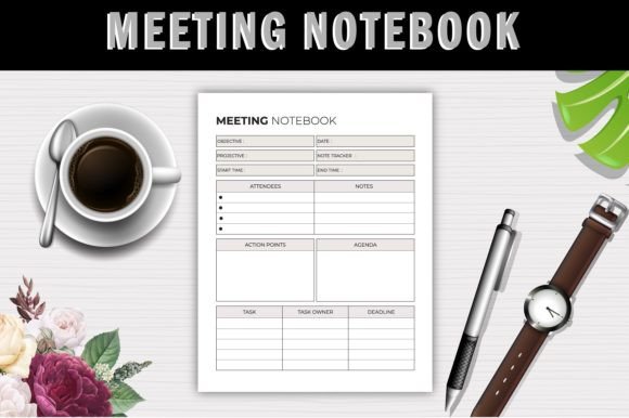 Meeting Notebook: Your Essential Tool for Organized and Productive Meetings