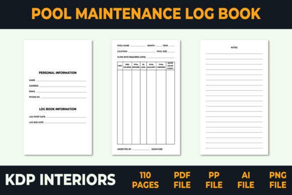 Pool Maintenance Log Book: A Comprehensive Guide for Pool Owners