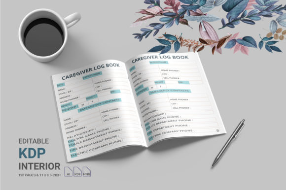Transform Your Caregiving Experience with the Editable Caregiver Log Book