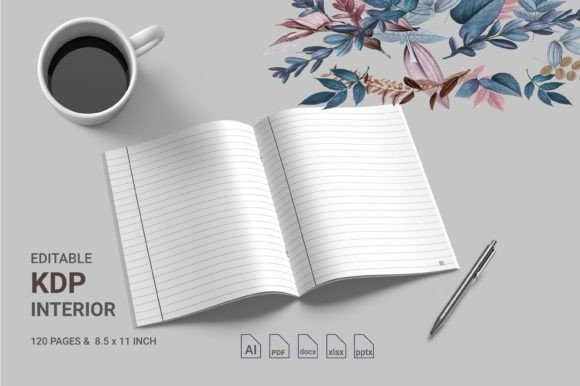 Transform Your Publishing Game with High-Resolution Digital Lined Paper KDP