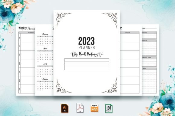 Unlock Your Productivity with the 2023 Daily Weekly and Monthly Planner