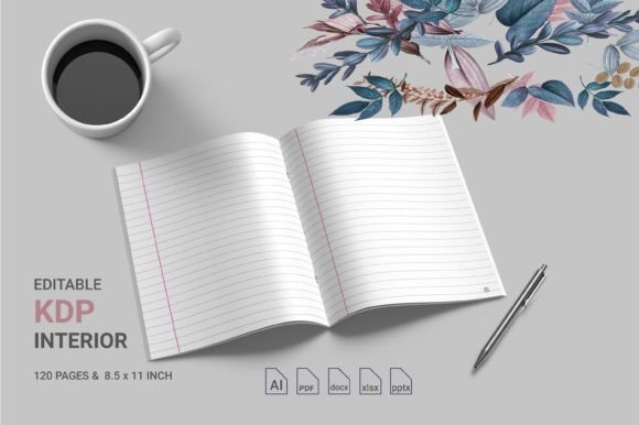 Unlocking Creativity and Efficiency with Wide Ruled Line Paper 120 Pages KDP