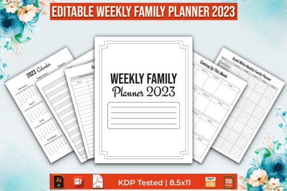 Weekly Family Planner 2023: A Comprehensive Guide to Organizing Your Year