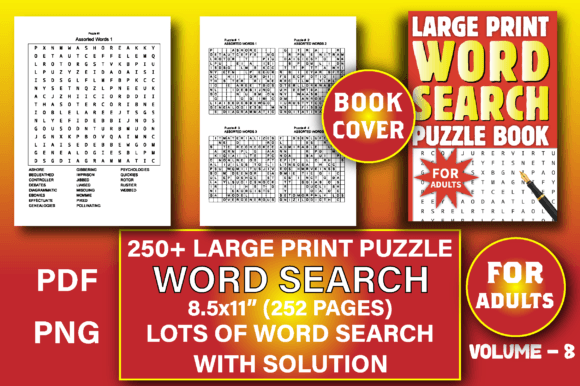 Word Search Puzzles Volume 8: A Creative Boost